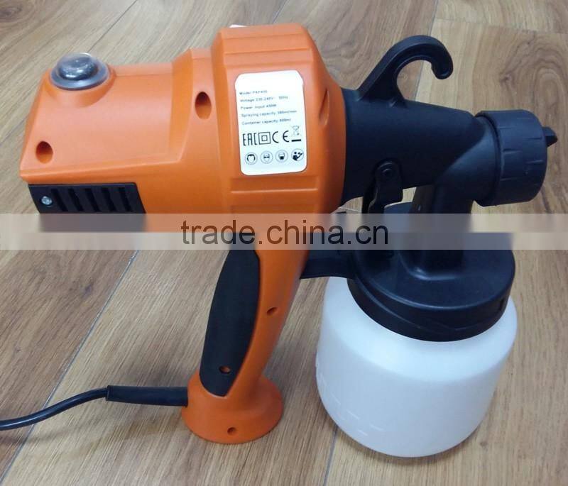 450W HVLP Small Handheld Electric Paint Spraying Gun Painting Machine Portable Mini Electric Piston Paint Sprayer
