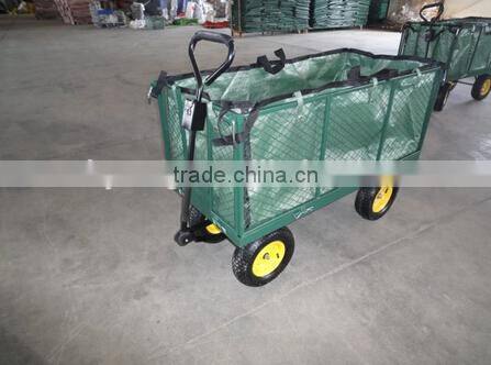 mesh hand cart with four wheels hand trolley TC1840H