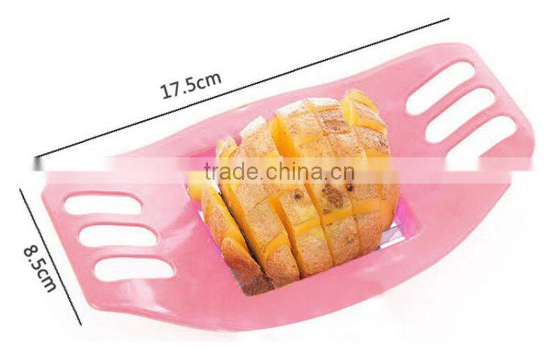retail potatoes cut into strips of French fries and chips mix colors