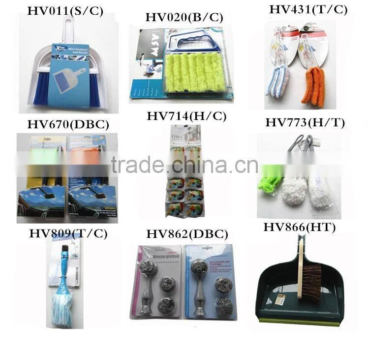 bathroom accessories wholesale daily use home toliet stainless hand brush/stainless stainless round dusting brush