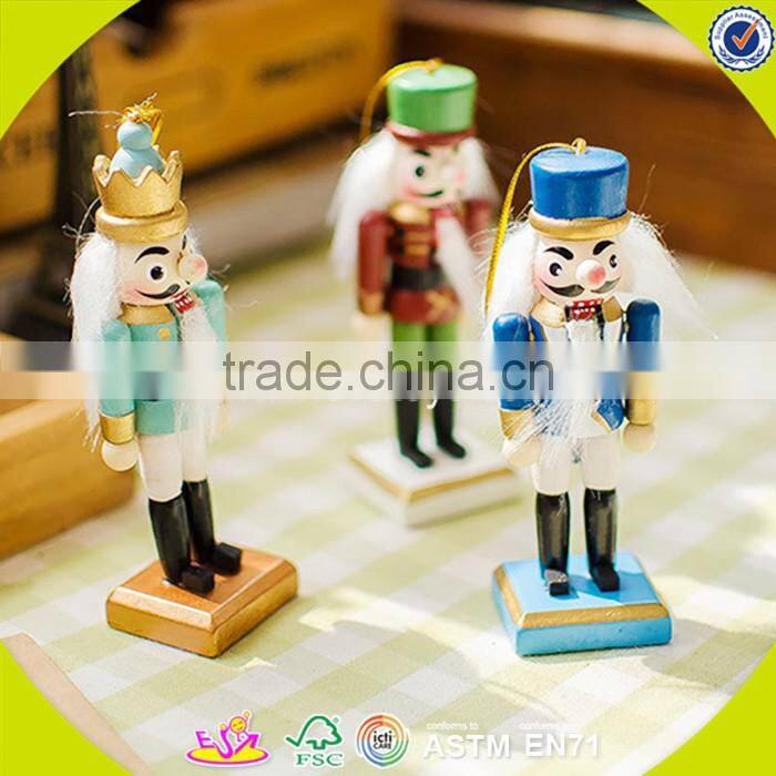 wholesale baby wooden delicate nutcracker, popular kids wooden nutcracker, fashion wooden nutcracker W02A007