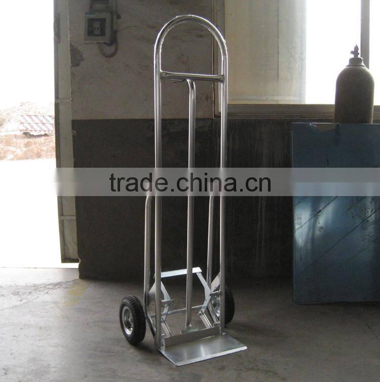 aluminum toe kick hand trolley handtruck