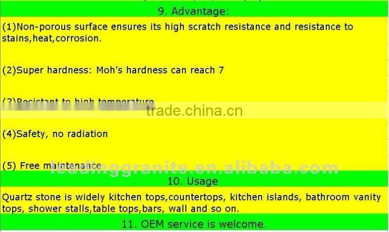 Natural quartz stone