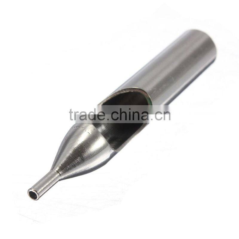 22pcs Pro Tattoo Supply Stainless Steel Tip Kit Machine Gun Grip Set Nozzle