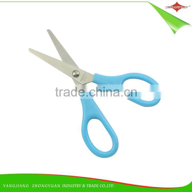 ZY-J7009 Plastic Safety student scissors Lovely Children Hand Cartoon Scissors