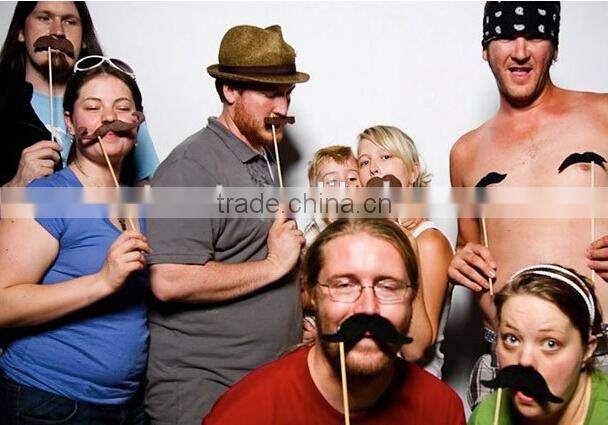 Party Photo Prop 31pcs Mustache on a Stick Set Photo Prop