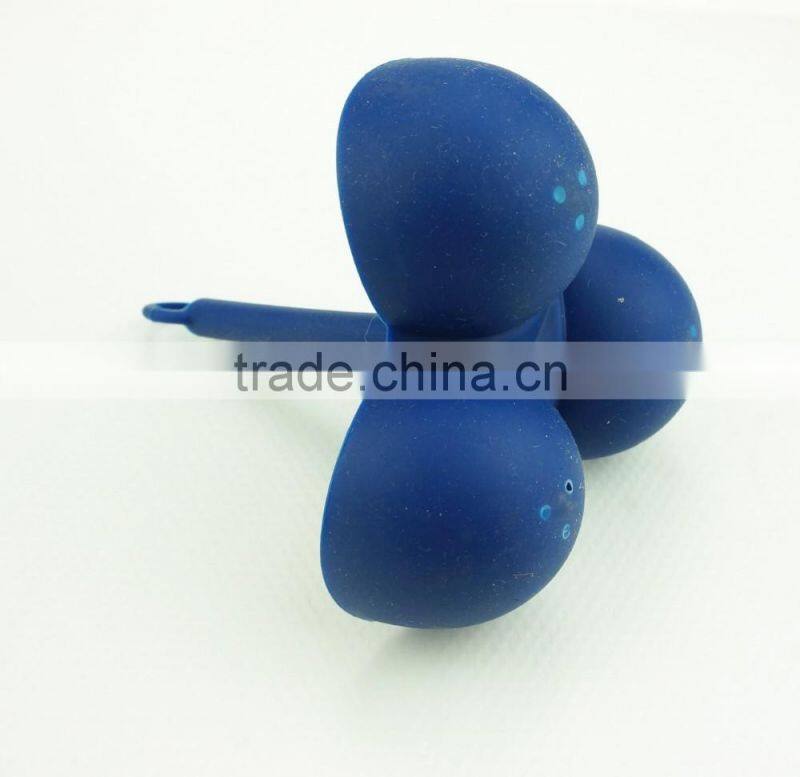 16064 3 PCS Silicone Egg Steamer with Handle