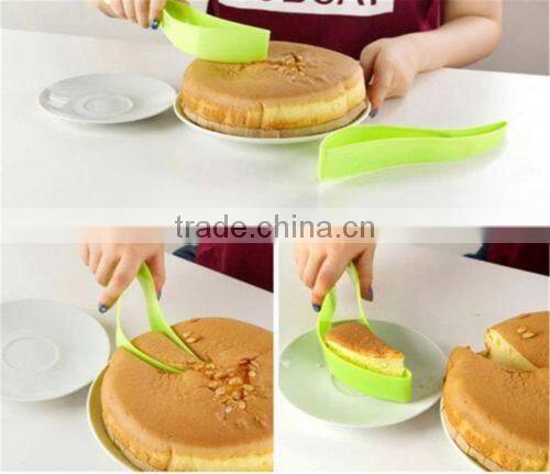 Cheap New Cake Server Pie Cutter Bread Slicer Plastic Knife Wedding Party Kitchen Tool