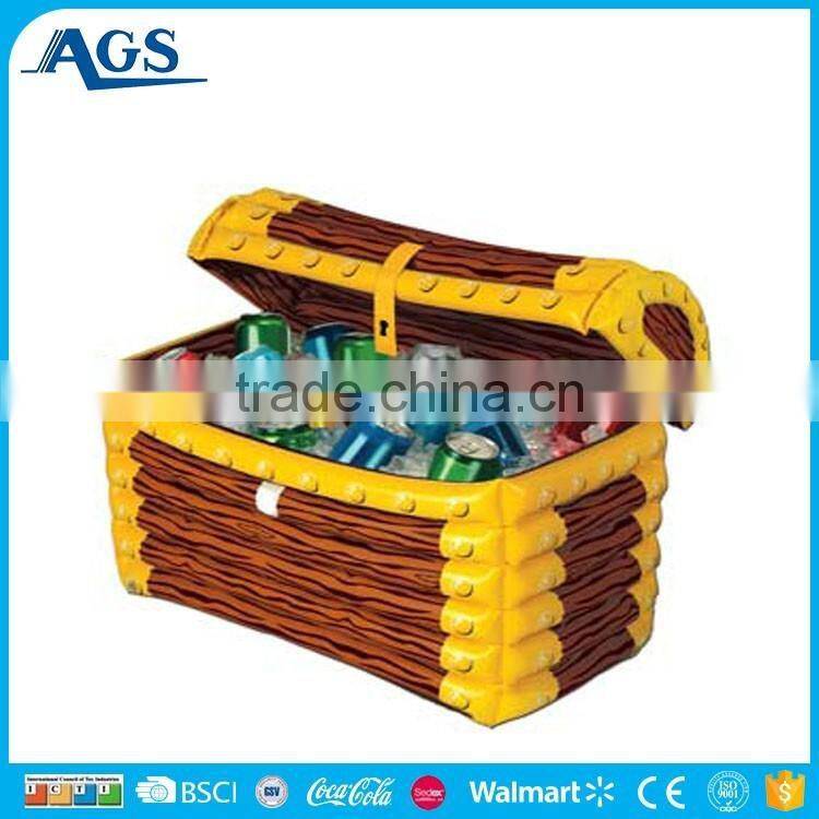 EN71 approved pvc inflatable palm tree ice bucket inflatable cooler