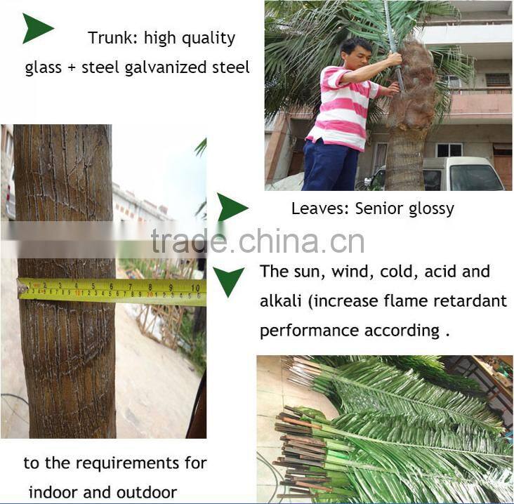 Wholesale outdoor artificial green plant artificial plant cheap tropical plants decor