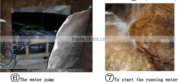 Factory design Stylize artificial large river slate rock stones white rocks landscaping