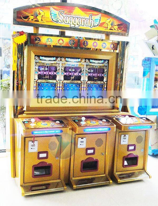 kids coin operated pyramid of saqqarab video redemption game machines