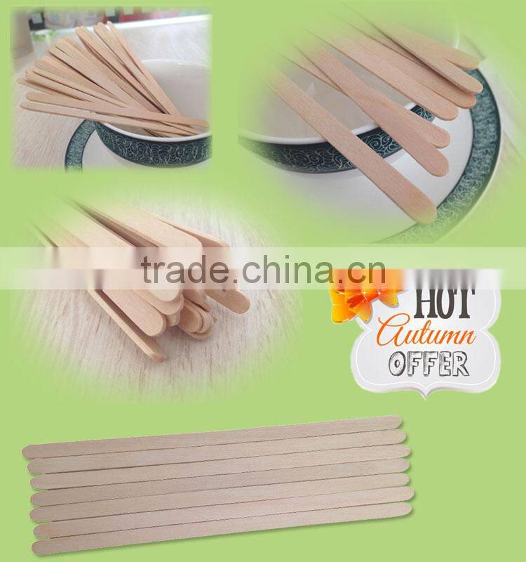 disposable individually paper wrapped wooden coffee stirrer