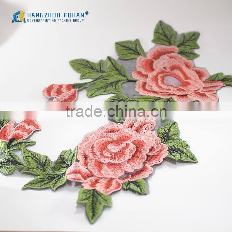 Manufacturer Sew-on Water Soluble Flower Patches