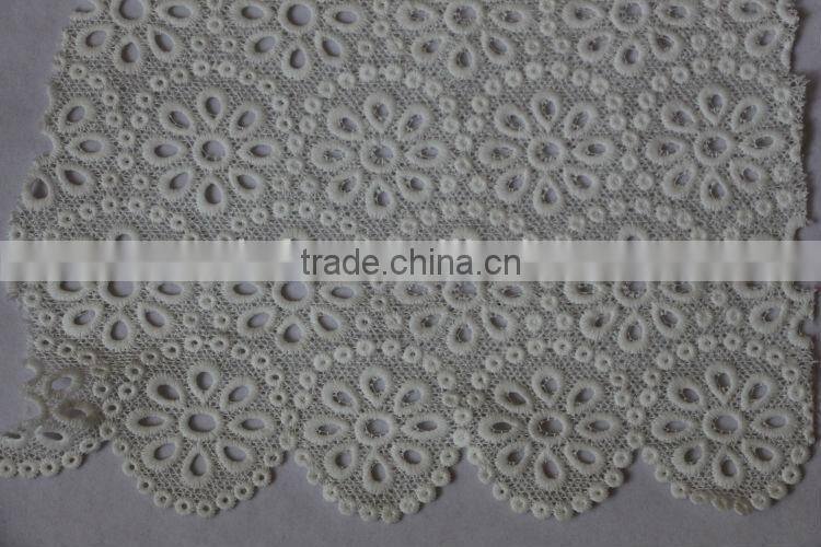 Embroided flower Design Fabric