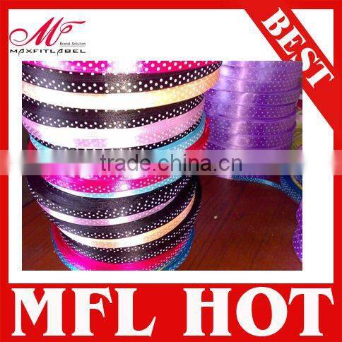 Hot sales Customized high quality gift decoration grossgrain ribbons satin ribbons