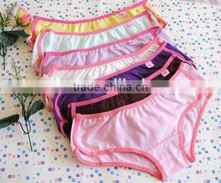 new Lovely simple natural girl's underwear
