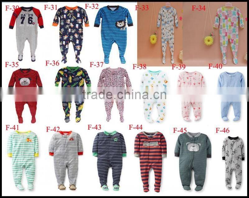 New Designer Kids Frog Cartoon Animal Printed Footed Pajamas Children One piece Jumpsuits