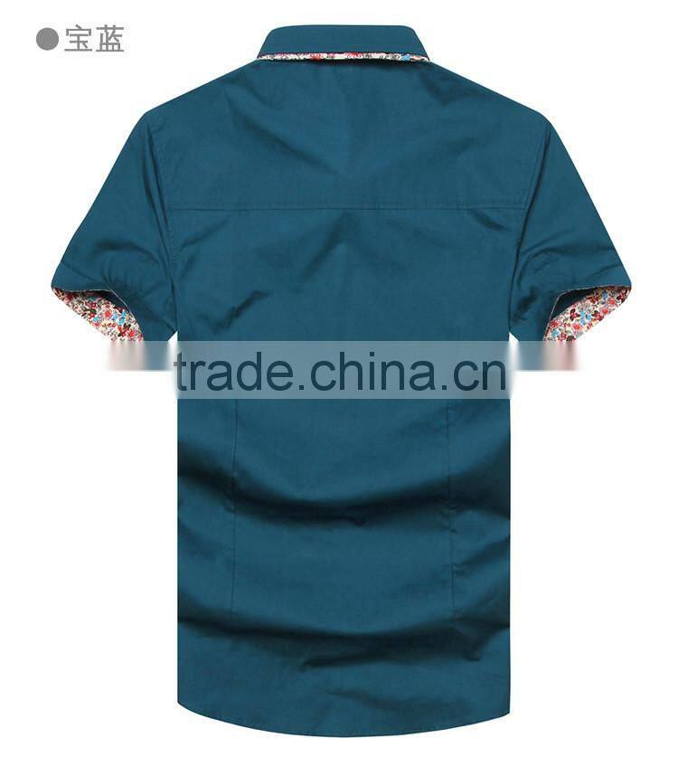 2015 100%cotton men fit business plaid dress shirt, striped shirt, cheap rugby shirt