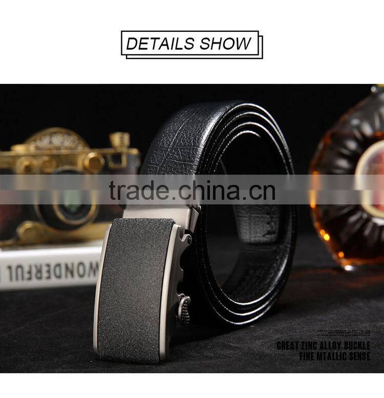 100% Cowhide Genuine Leather Belts For Men Brand Strap Male Buckle Fancy Belts