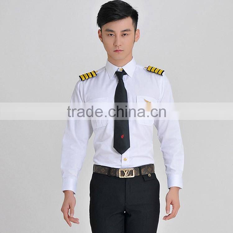 2015 OEM Custom Alibaba China Manufacture Uniform Shirts for Pilot