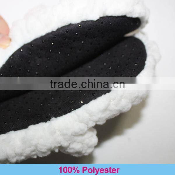 Cute indoor cotton slippers warm animal-headed organic slippers in slippers