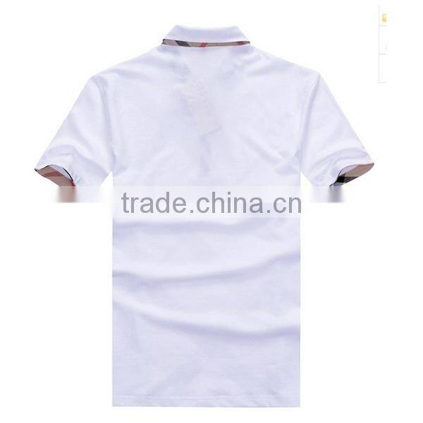 Fashion design cotton polyester promotional polo shirt embroidery on sale