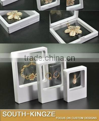 2016 New Product White ABS Square Jewelry/Earring/Bracelet/Necklace Display Frame