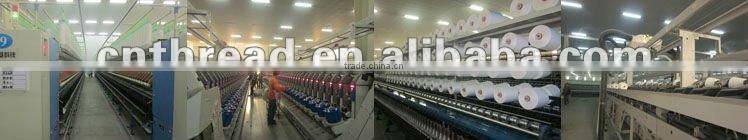 100% spun polyester bag closing sewing thread 40s/2 raw white