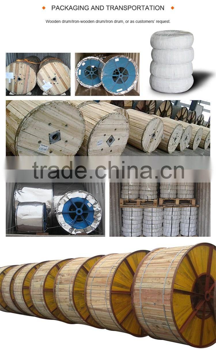 Aluminum conductor ABC cable AAC ACSR AAAC Service drop cable