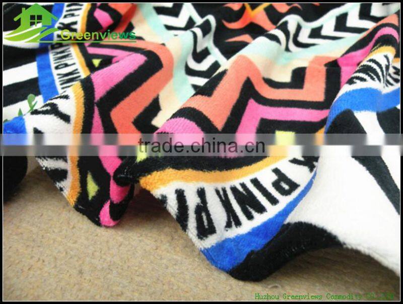 China manufacturer cotton printed beach towel beach towel boho