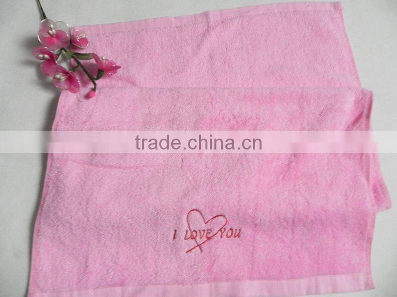 new design 100% cotton hand towel