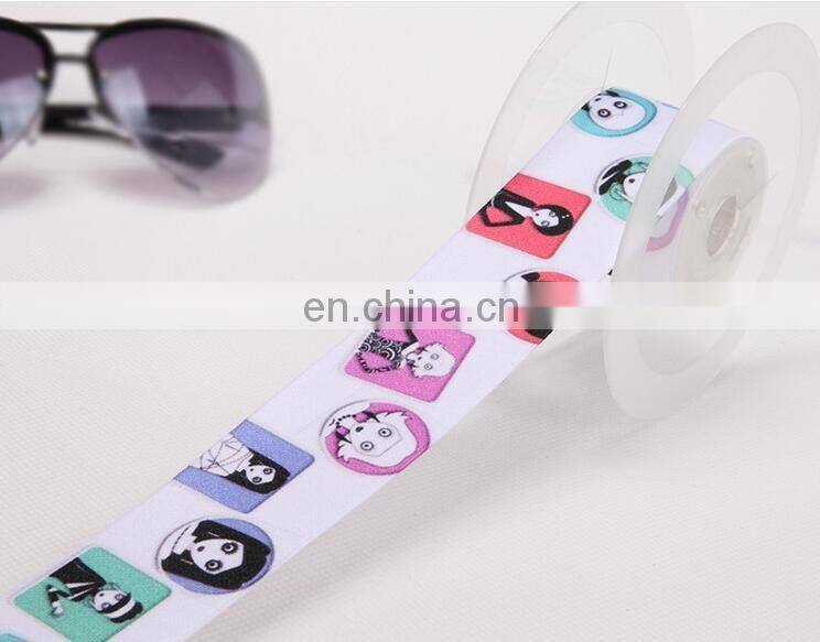 3cm custom printed elastic waistband
