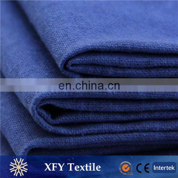 XFY-RL161 Navy Fluorescence Pigment Dye Rayon Linen Fabric Price