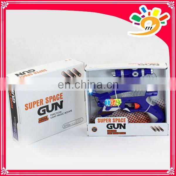 Boy gun toys , Plastic electric space toy gun with flashing light and music