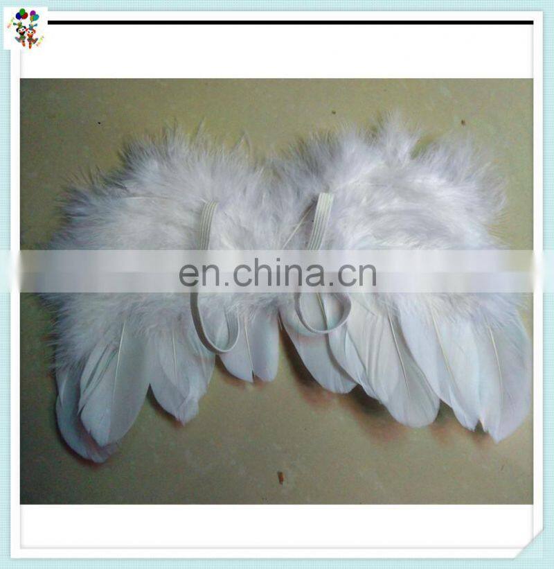 Babies Toddlers Small White Feather Angel Wings HPC-0855