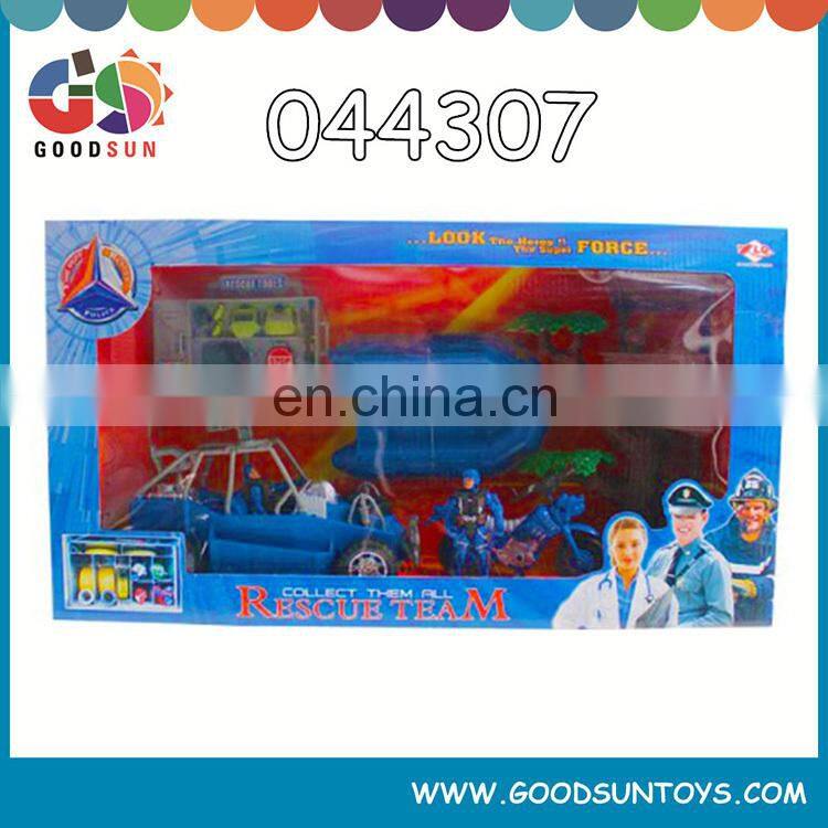 cheap police toy set /army set toy/military set toy/toy soldier/rescue toy play set/CE/EN71 approve