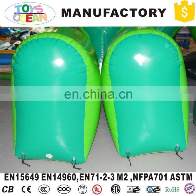 Inflatable tombstones for shooting game, inflatable paintball bunkers for play