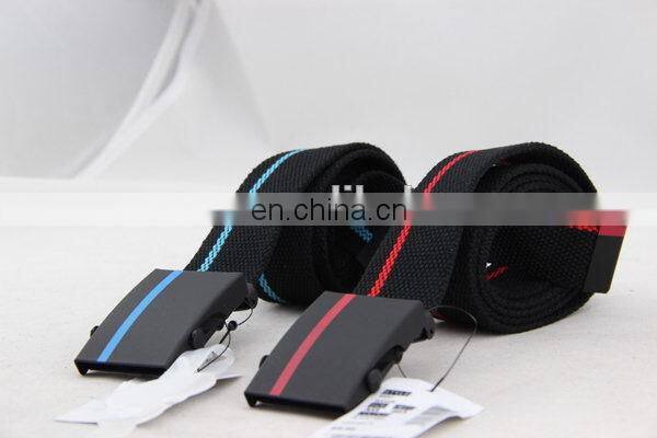 Canvas Belt With Full Printing Leather Belt No Buckle