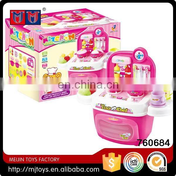 New fashion kitchen desk playset toys with light and sound