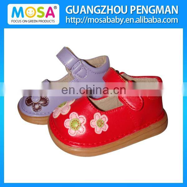 Handmade High Quality Girl Leather Dress breathable Shoe