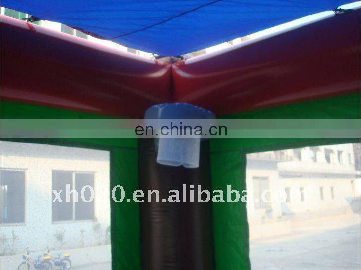 PVC tarpaulin happy hop bouncy castle prices with games inside