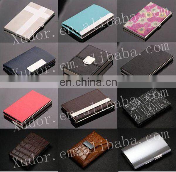 DESIGN WHITE PATTERN BIRD FLOWERS LEATHER WALLET WITH PRINTING