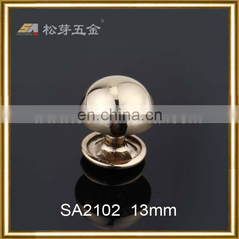 Light gold color rivet- customized screw rivet for bag