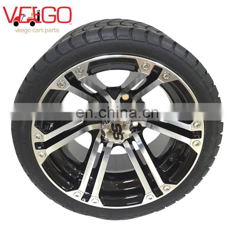 Golf Cart Wheel and Tire combo fits EZGO Yam Clubcar
