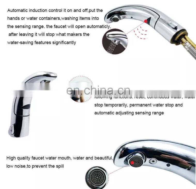 Hot And Cold Water Self Closing Kitchen Mixer Tap