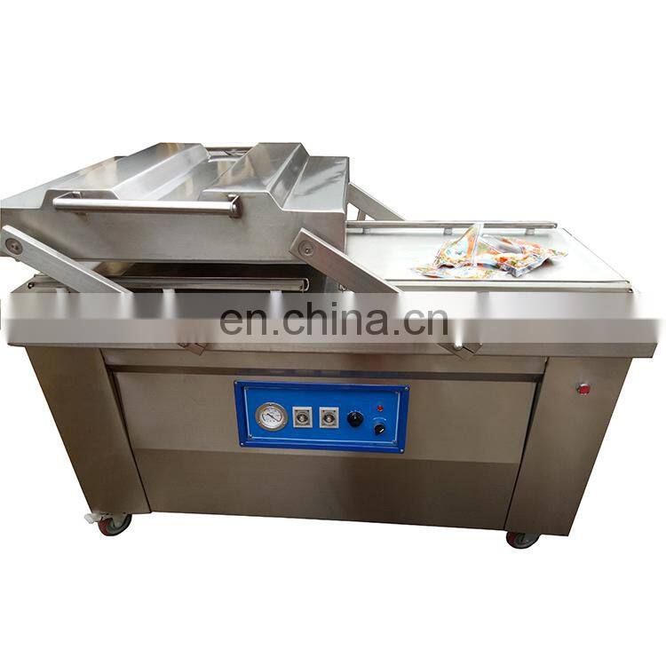 Double chamber vacuum packing machine DZ-400 for meat,beef,sea food,tofu,mushroom,peanut,rice,chicken