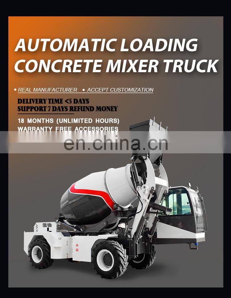 China best cheap automatic loading concrete mixer truck for sale in canada/cebu/jamaica