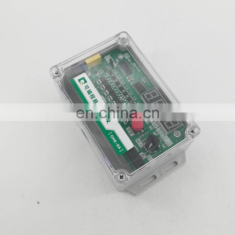 QHK-8D Pulse control instrument DC24V output pulse valve controller cleaning dust control device 8 lines