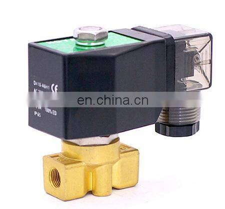 FKM sealed brass zinc water solenoid valve